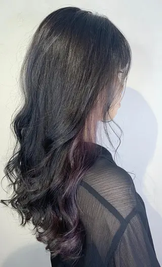 ロング カラー _WHITE 天神店 YUMEKA🐻のヘアスタイル