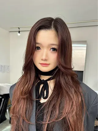 カラー 髪質改善大阪/ 酸性縮毛矯正/ゆうとのヘアスタイル