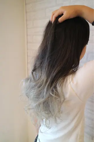 ミディアム カラー JILBLAN京都 ショート/ハイライトのヘアスタイル