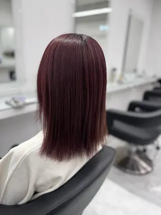 カラー 透け上品ハイトーン 職人ゆうと🤍のヘアスタイル