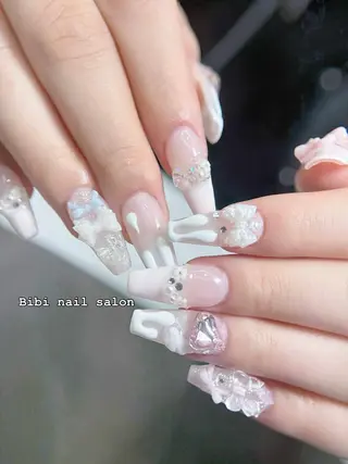 セミロング Bibi beauty spa Osaka所属・Chann Channのネイルデザイン