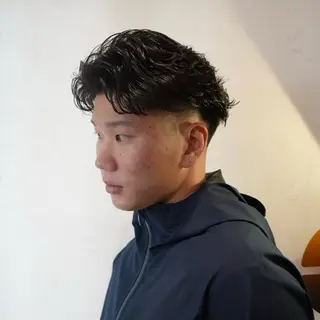 ショート パーマ メンズ the path ユウヤのヘアスタイル