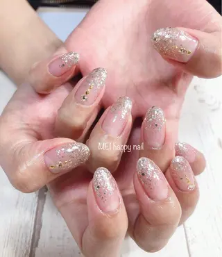 ネイル 北浦和 自爪育成ケアのネイルデザイン