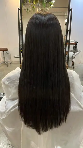 ロング カラー パーマ Lolonois梅田 /Okazaki:)のヘアスタイル