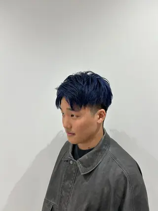 カラー メンズ 🪻ダブルカラー /透明感カラーRioのヘアスタイル