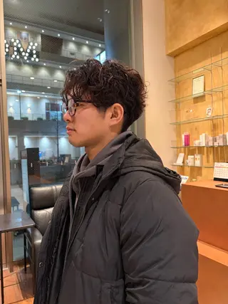 パーマ ブリーチ・ツヤ髪特化 レイヤー🥝ルナのヘアスタイル