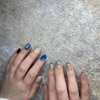 ネイル Amber21.所属・Nagahama Akariのネイルデザイン