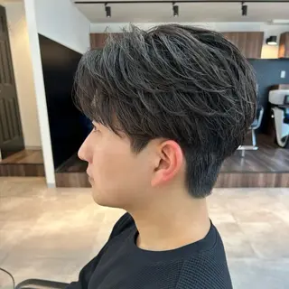 パーマ メンズ 男の理想を叶える🔥 メンズパーマ特化｜関のヘアスタイル