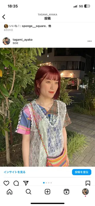 ショート カラー ayaka / SOIEのヘアスタイル