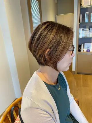 ショート 加藤 覧太のヘアスタイル