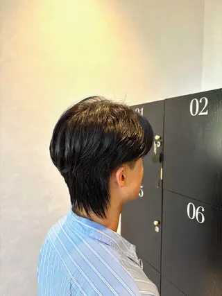 パーマ メンズ LOUIMADNA栄所属・新規指名比率No.1 メンズパーマ/二村のヘアスタイル