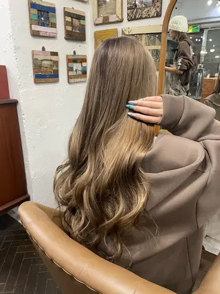 ロング カラー 👑派手髪/カット 👑ANRYのヘアスタイル
