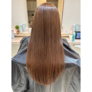 ロング カラー 清 亜由佳のヘアスタイル