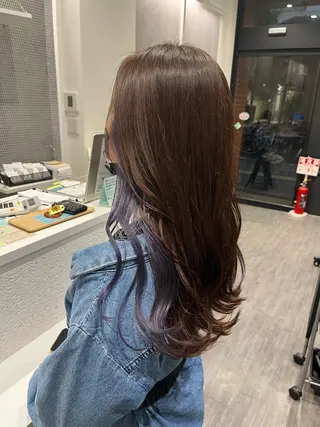 ロング 片平 帆香のヘアスタイル