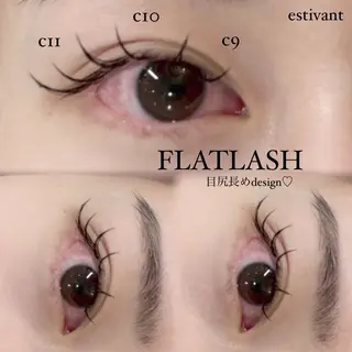 マツエク・マツパ 🎀Ayane🎀 束感マツエクのマツエク・マツパデザイン