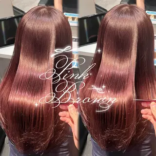 ロング 新宿♡暖色カラー/ エクステ/スズ🍒のヘアスタイル