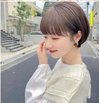 ショート 柴田 日菜子のヘアスタイル