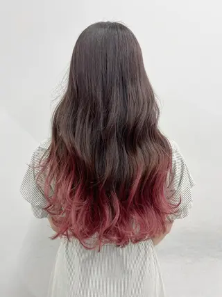 カラー ロング 【公式】amble luxe池袋東口🩷のヘアスタイル