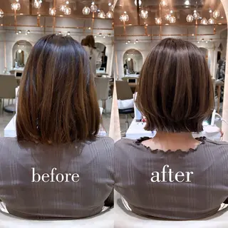 ショート ハッシュカット/韓国 レイヤー/カハナのヘアスタイル