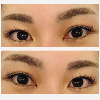 マツエク・マツパ 美容室chou＊chou所属・河邊マリコ まつ毛＆ヘッドスパ✨のマツエク・マツパデザイン