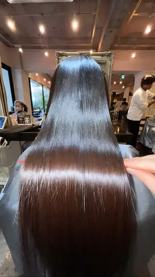 ロング 髪質改善/shuki 韓国/代表取締役のヘアスタイル
