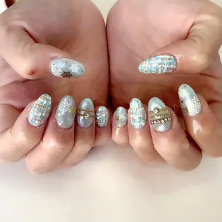 ネイル 💎🐰 saki. m 🐰💎のネイルデザイン