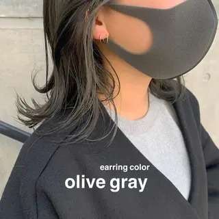 ショート カラー 柔らかブラウン/顔周 りレイヤー♡ユウシのヘアスタイル