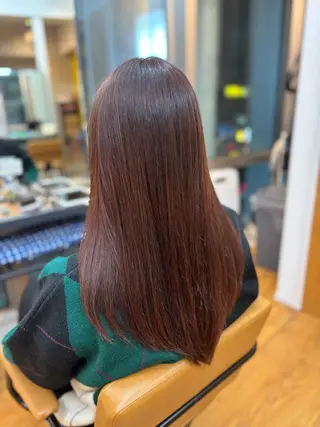 ロング カラー カネコ ナナミのヘアスタイル