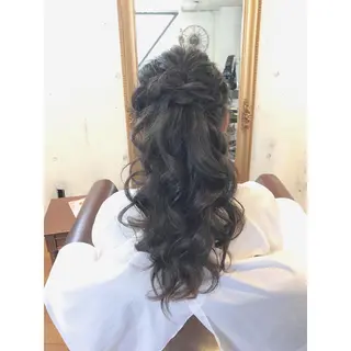 ロング ヘアアレンジ corona hairdesign KAZUE MAEDA所属・マエダ カズエ🫶 coronahairのヘアスタイル