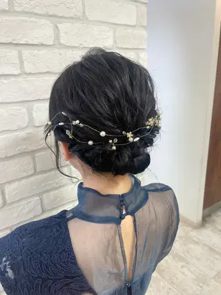 ミディアム ヘアアレンジ ダブルカラー/ レイヤー🍒齋藤 澪のヘアスタイル