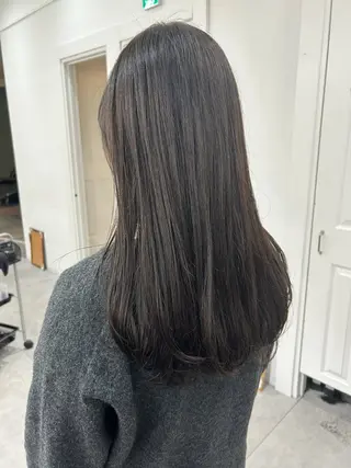 ロング カラー レイヤーボブ/ 艶カラー/サナ🌼のヘアスタイル