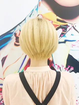 ショート カラー 苅北 泰輔のヘアスタイル