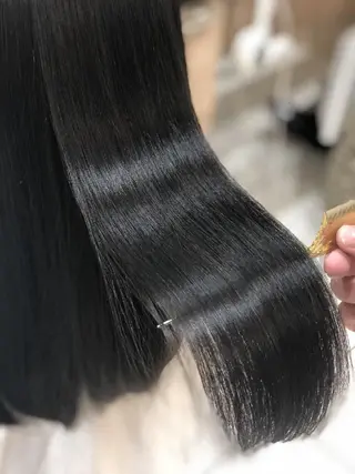 セミロング パーマ 中村 和貴 ＜Ash津田沼＞のヘアスタイル