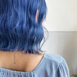 ミディアム カラー ナツミ/透明感カラー /酸性ストレートのヘアスタイル