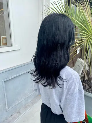 セミロング merc.🌿 友藤鮎那のヘアスタイル