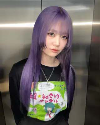 カラー Null所属・残留しないハイトーン 🎀マホのヘアスタイル