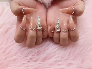 ロング 💜MIYA nail川崎店のネイルデザイン
