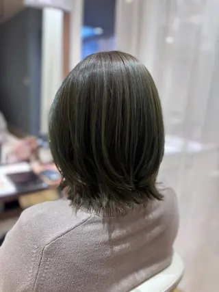 ミディアム ase.糸島店所属・ase.糸島店 MAIのヘアスタイル