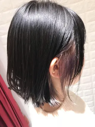 ミディアム カラー BEBE所属・ご新規様限定 透明感カラーKANAのヘアスタイル