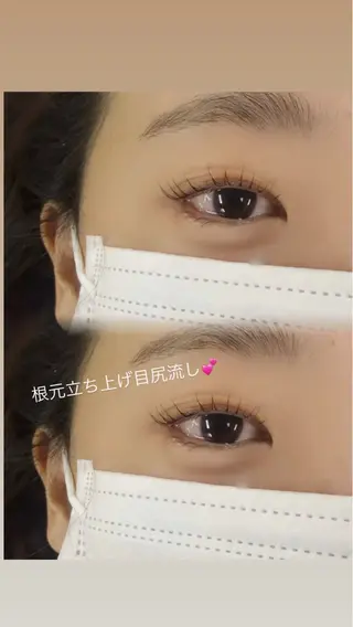 マツエク・マツパ 🎀Amina/渋谷 /束感まつげ🎀のマツエク・マツパデザイン