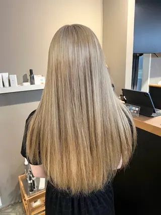 ロング カラー daiki 原宿のヘアスタイル