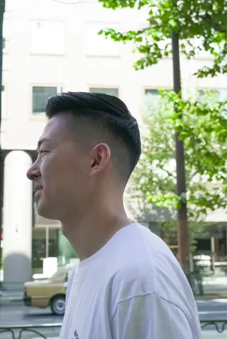 メンズ DAU BARBER SHOP 青山所属・金浜 大樹のヘアスタイル