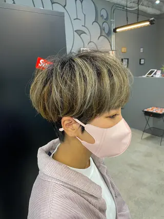 ショート メンズ専門サロン wokeのヘアスタイル