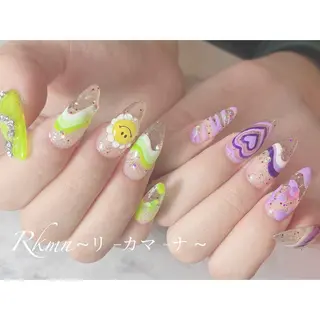 ネイル Rkmn ~リ-カマ-ナ~のネイルデザイン