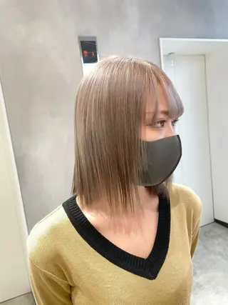 ショート カラー ブロンド×ハイトーン /遠藤将太のヘアスタイル