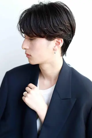 メンズ パーマ ヘアケア特化型サロン newi 京橋のヘアスタイル