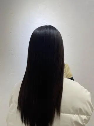 ロング TENSHO ハイトーンレイヤーのヘアスタイル