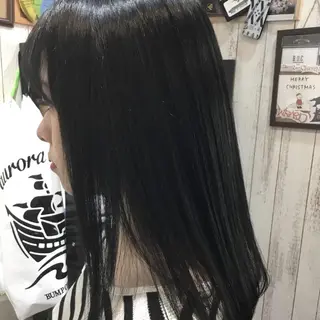 ミディアム カラー パーマ embrace エンブレイスのヘアスタイル