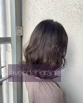 ミディアム カラー 後藤紗英/髪質改善 /オリーブベージュのヘアスタイル