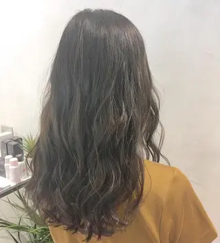 ロング カラー ヘアアレンジ エグチ アキラのヘアスタイル